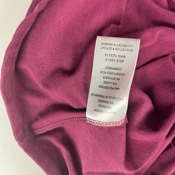 Lolë women jersey dress FPS 50 fuchia size L - Picture 6 of 12